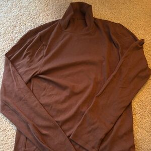 J. Crew Factory Brown Long Sleeve Turtleneck
